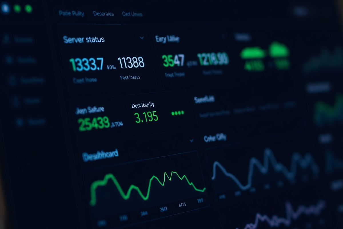 ServerPulse analytics dashboard displaying real-time player metrics and latency heatmaps for Minecraft and Rust servers