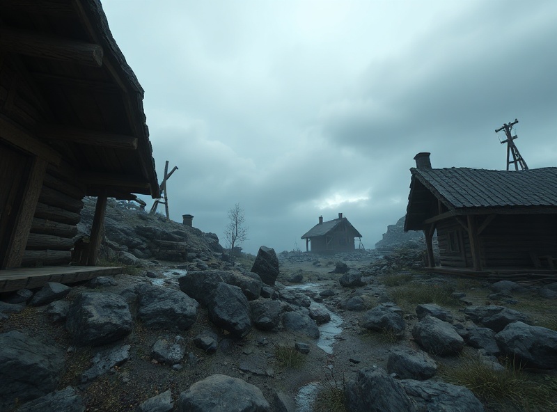 Rust multiplayer survival server with players raiding a fortified base at dusk